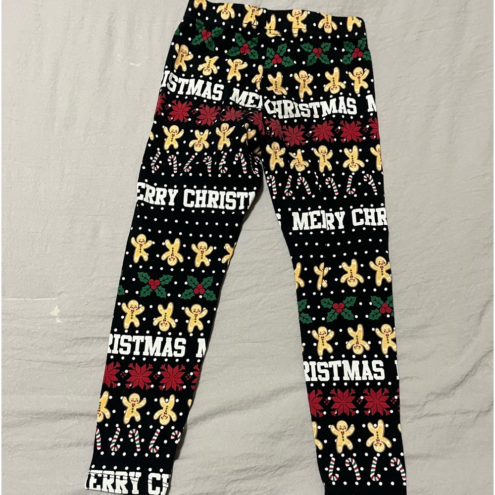 Christmas Gingerbread Leggins